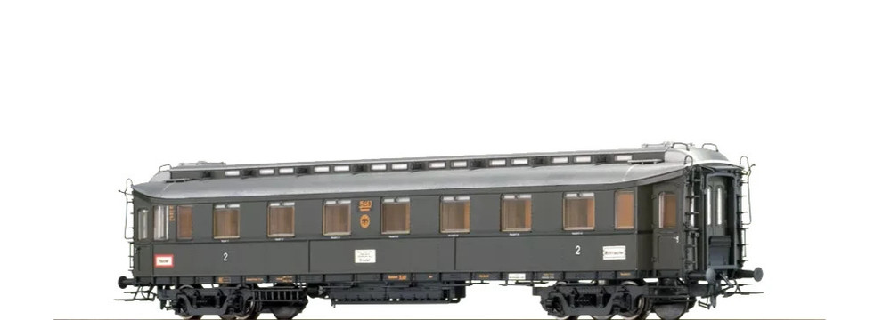 Brawa H0 45205, D-Train Car B4ü Pr 21 DRG, In Original Packaging