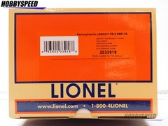 LIONEL PENNSYLVANIA RAILROAD #9614B DIESEL LEGACY FB-2 O GAUGE train 2533918 NEW