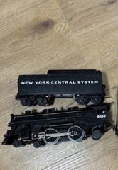 Lionel O Gauge NYC System 8635 4-6-4 Steam Loco Analog AC 3-Rail
