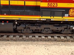 Scale Trains Rivet Counter DCC/Sound HO Scale GE ET44AC – KCS 5023