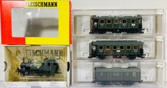 Fleischmann HO – 4901 Limited Edition Set – Class Pt 2/3 Loco & 3 Coaches – Era1