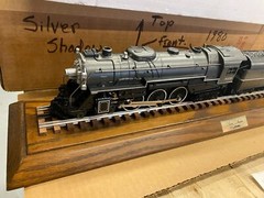 New Locomotive Silver Shadow Lionel Train Show Orig Box Steam Engine Tender Atla