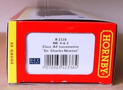 Hornby R2338 4-6-2 Class A4 Sir Charles Newton NE Black DCC 8Pin Ready New Boxed