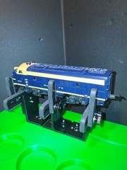 n scale locomotive and rolling stock repair workstation
