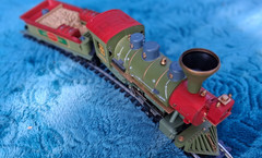 The Christmas Train HO Scale/w Rare Old Fat Boy 0-4-0 Locomotive 6779 Excellent!