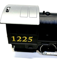 Eztec Small Sized North Pole Express Locomotive 1225 Black Battery Operated