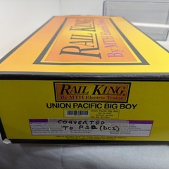 MTH RailKing 30-1129-1 Union Pacific Big Boy 4-8-8-4 O Used UPGRADED PS.2 #4020