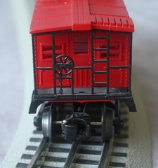 Lionel Junction Santa Fe Steam Switcher Locomotive 57 with Remote And Caboose