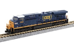 Kato N 176-8963-DCC CSX #5461 GE ES40DC GEVO Diesel Locomotive