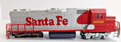 LOT–HO SP #4846 Locomotive, Sante Fe 3500 Locomotive(PARTS), New Tunnel Portal