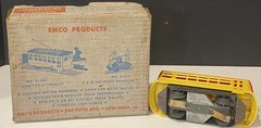 Vintage EMCO O-500 Dinkyville Trolley O Scale Electric Streetcar TESTED W/ Box