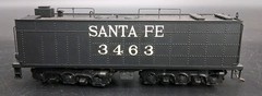 Tenshodo HO Gauge 139 FE Hudson 4-6-4 Steam Locomotive w/ Tender Santa Fe #3463