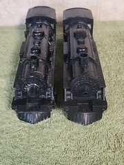 Marx #400 & #490 Steam Locomotive Shell Set Of 2 For Parts Or Restoration