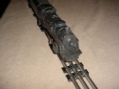 Lionel #8141 Pennsylvania 2-4-2 Steam Engine + Pennsylvania Sound Tender 0-027