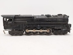 Lionel 681 Vintage O 6-8-6 Diecast S2 Steam Turbine Locomotive