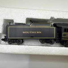 Vintage Minitrix 2991 N Scale Southern RR Train Locomotive & Tender In Box