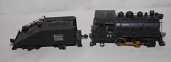 Vintage HO Varney Dockside Switcher Locomotive 0-4-0 and Coal Car
