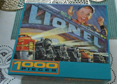 Lionel 1000 piece Puzzle in original box still sealed size 19 1/4 x 26 3/4