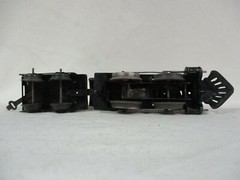 Bing 1012 0-4-0 Clockwork Steam Locomotive & Coal Tender Model Railway B4-18 K-4