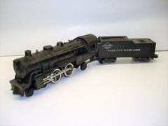 308 American Flyer Reading Atlantic Locomotive & Tender [Lot AD8-L34]