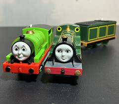 TOMY TrackMaster Emily & Percy Lot Thomas & Friends