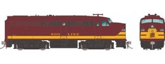 Rapido ~ HO Scale ~ Alco FA-1 ~ Soo Line #2222A ~ DC/Silent ~ 037058