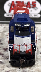 Atlas HO EMD GP38 Florida Gulf & Atlantic Railroad #5571 Loksound DCC & Sound