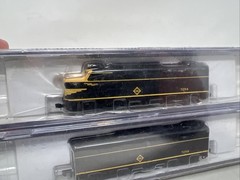 N Scale Life-Like 7416 Erie Alco FA1/FB1 Diesel Locomotive Set NEW SEALED