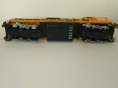 Life-Like HO Scale Santa Fe 3600 Diesel Locomotive Blue Yellow Train Engine