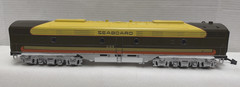 MTH O-GAUGE B-UNIT 3105 FROM 20-2168-1 PREMIER SEABOARD EMD E-8 DIESEL. NO BOX.