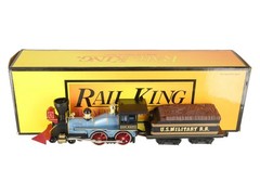 MTH 30-1257-1 O Gauge Union Army 4-4-0 General Steam Locomotive & Tender w/PS2