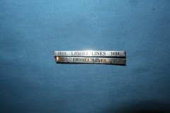 Lionel Pre-war #1688 Torpedo Locomotive Number Board/Name Plate. Original