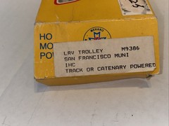 IHC San Franscisco Boeing LRV MUNI Trolley: Boxed, Clean, Runs