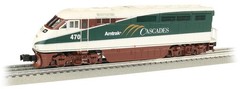 Williams 23403 O AMTK Cascades Pacific EMD F59PHI Diesel Locomotive w/Sound #470