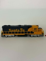 Life-Like HO Scale Santa Fe 3600 Diesel Locomotive Blue Yellow Train Engine