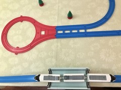 Thomas Trackmaster TOMY: Track Circuit; Komachi Bullet Train (1991); Bridge ETC