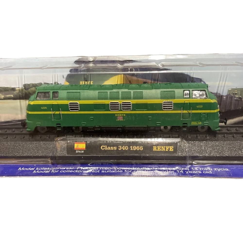 Class 340 Spain 1966 Renfe, Model Train Railway – Locomotives of the World BNIB
