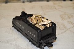 Lionel Lionel Lines Customized Slope Back Tender with Working Rear Light Video