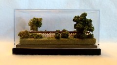 Z SCALE MINI DISPLAY CASE – GREAT FOR ANY Z SCALE LOCO OR CAR