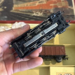 Märklin H0 3200 Train Set Vintage Steam Locomotive 3000 W/ Track Untested Used