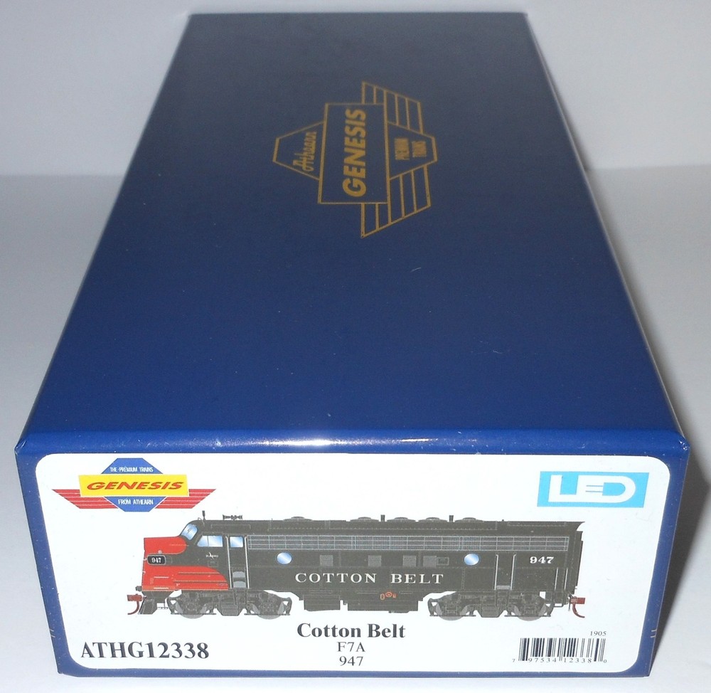 Athearn Genesis Cotton Belt F7A #947 HO Locomotive #ATHG12338
