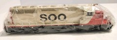 Overland Models HO Scale Brass EMD SD40 Low Hood Diesel Soo Line #6405