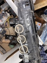 locomotive and train parts lot used