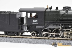 HO Brass – PFM Tenshodo 170 Great Northern L-1 2-6-6-2 1978 Green Boiler – F/P +
