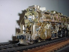 HO Brass PFM Toby D&RGW M-68 4-8-4 Crown 1968 Maxon Motor Smooth Runner Lighted