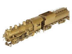 Overland Models HO Brass Chesapeake & Ohio G9 2-8-0 Steam Loco -Unpainted EX/Box