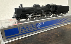 KATO N Scale #2007 C57 4-6-2 Steam Locomotive – Unlettered NIB!
