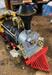 Denver Express D&W Rail Road Engine Tested, Works!!