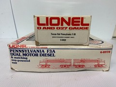 LIONEL 6-8970 & 8060 MPC ERA PENNSYLVANIA TUSCAN F-3 ABA diesels! TESTED! LN!