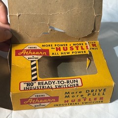 Athearn HO hustler industrial switcher 199-4:95 Cab #56 With Original Box